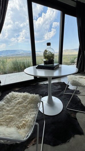 Interior - Modern Cabin 1 with AC in charming Paradise Valley with stunning views (Livingston)