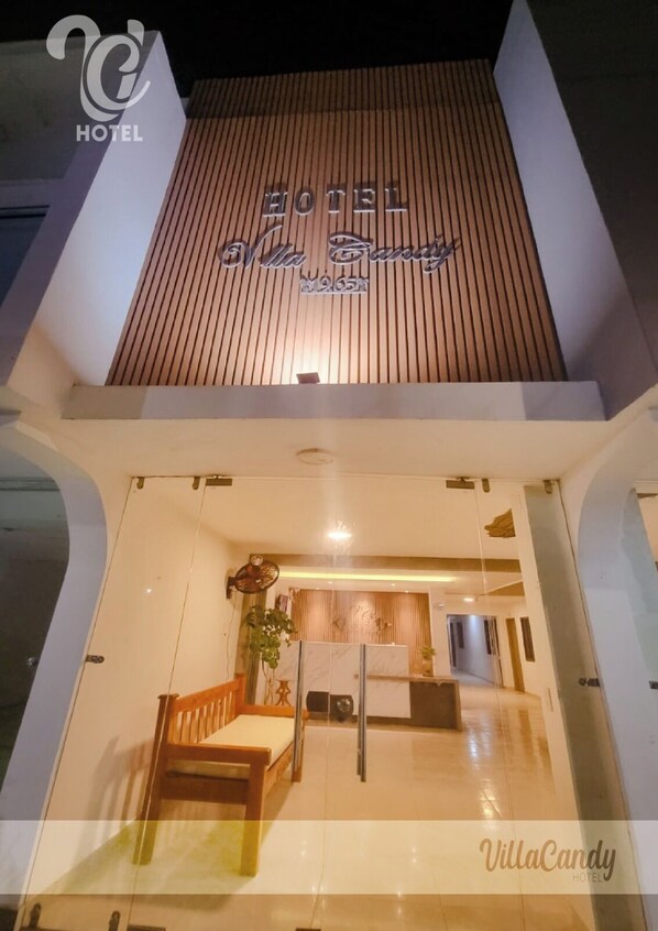 Façade de l’hébergement