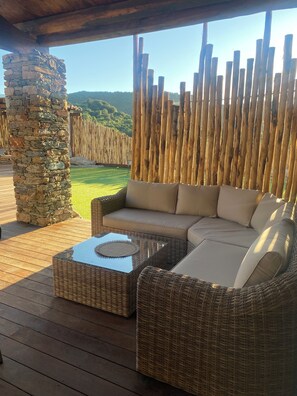 Terrace/patio - Sheepfold-type house (Oletta)