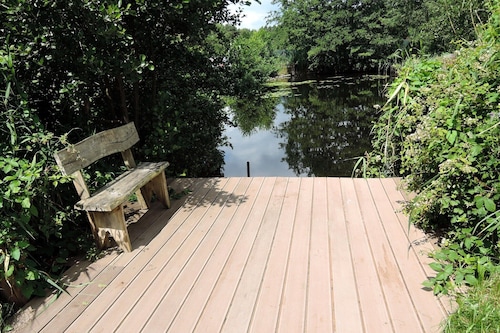 Ferienhaus mit Pool in Kołczewo
