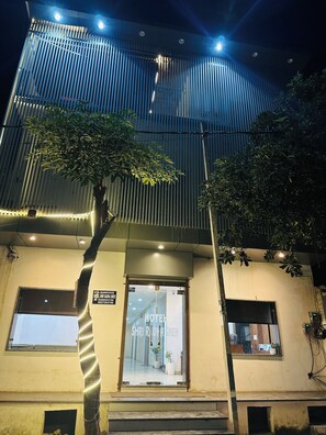 Façade de l’hébergement