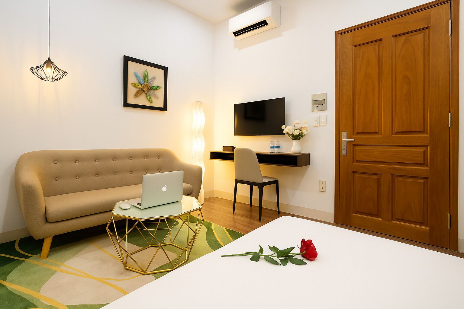 Deluxe Double Room | Desk, blackout curtains, soundproofing, free WiFi