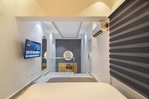 1 soveværelse, strygejern/strygebræt, internetforbindelse, sengetøj