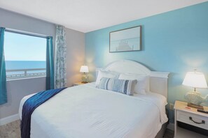 2 bedrooms, iron/ironing board, WiFi, bed sheets - Parrot-ise by StayMareni - Oceanfront Suite (Myrtle Beach)