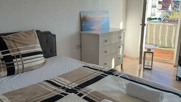 2 Schlafzimmer, Bügeleisen/Bügelbrett, kostenloses WLAN, Bettwäsche