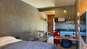 Apartamento | Escrivaninha, espaço de trabalho para notebook, Wi-Fi de cortesia