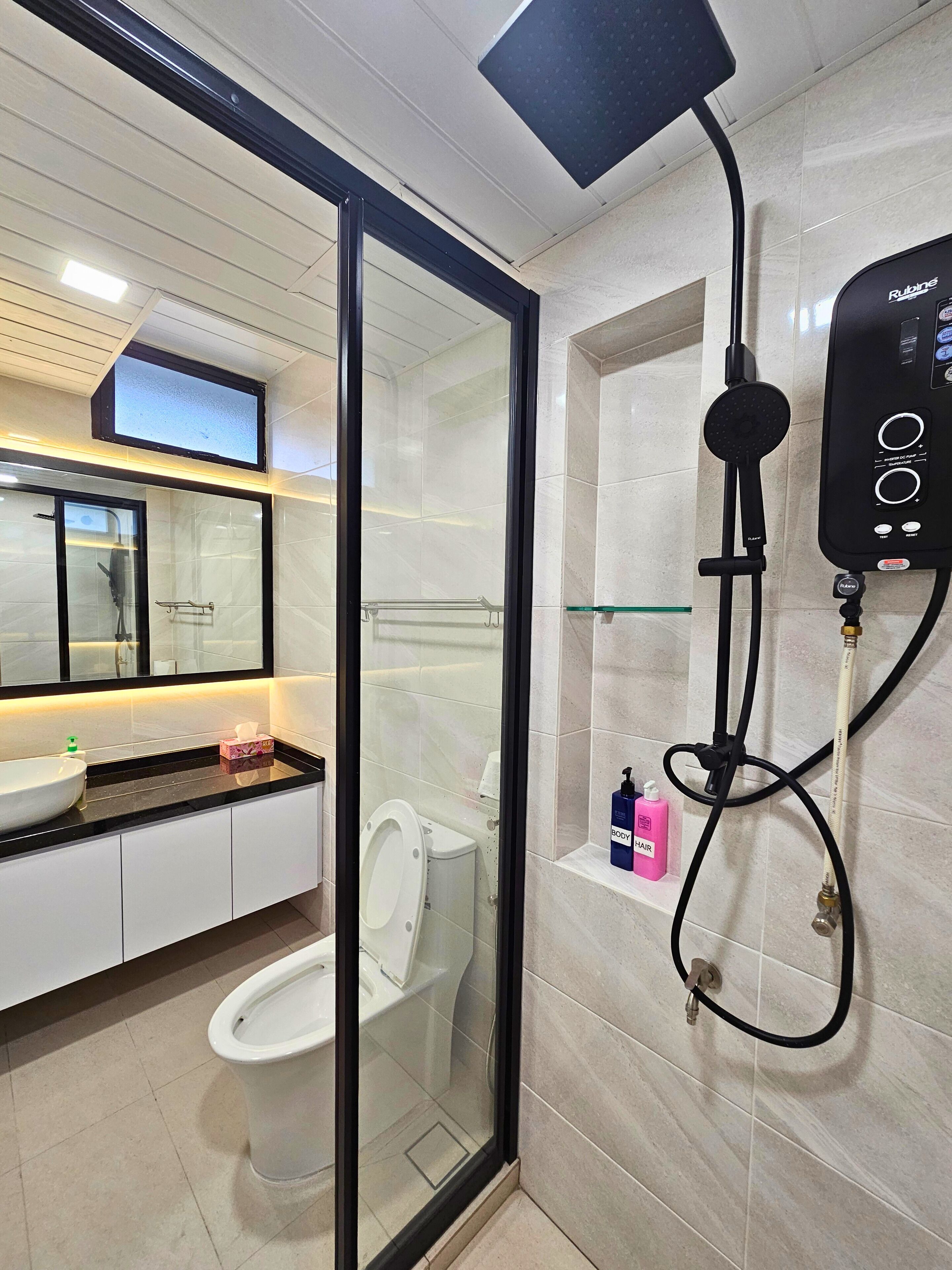 Bathroom shower
