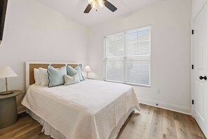 2 bedrooms, iron/ironing board, WiFi, bed sheets - Fairway Cottage | 2BR Retreat Near Sportsplex (Youngsville)