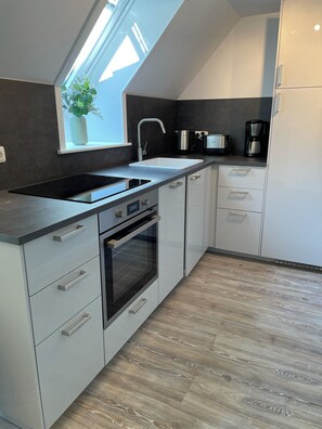 Oven, stovetop, dishwasher