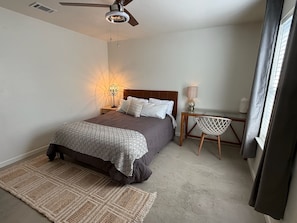 2 bedrooms, bed sheets