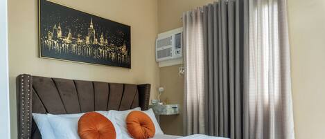 1 soverom, strykejern/-brett, wi-fi og sengetøy