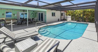 Sunset Beach Retreat w/Pool - 8 mins to Beach