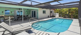 Sunset Beach Retreat w/Pool - 8 mins to Beach