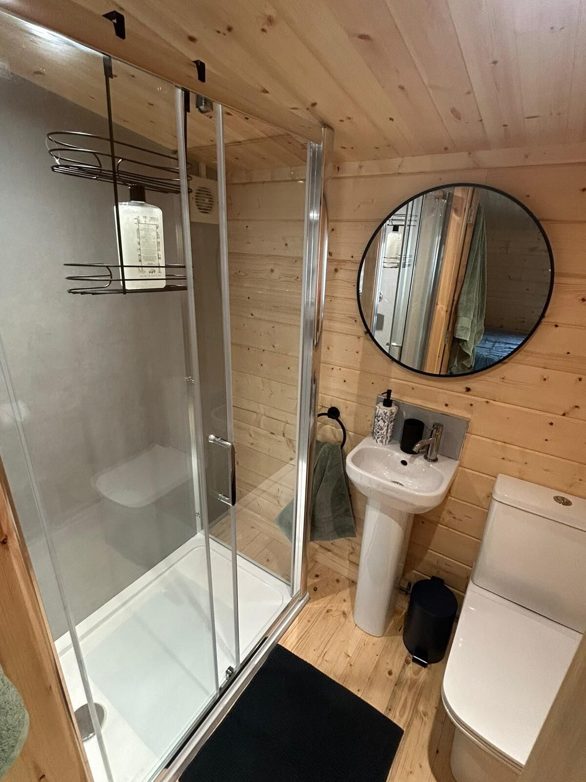Towels, soap, toilet paper
