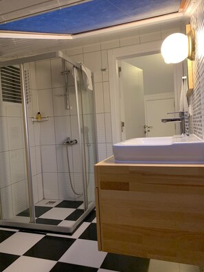 Penthouse Classique, vue mer | Salle de bain