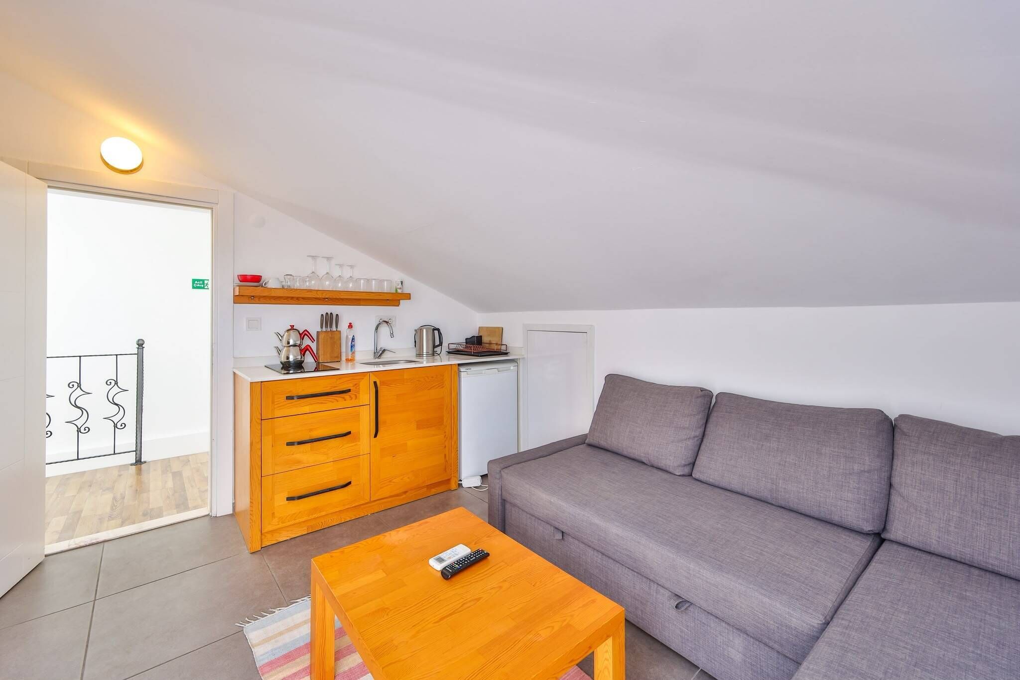 Loftsleilighet – classic, sjøutsikt | Eget kjøkken