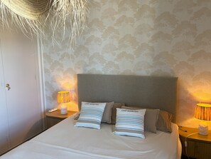 2 habitaciones, tabla de planchar con plancha y wifi gratis 