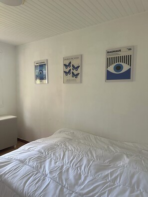 1 bedroom, internet, bed sheets