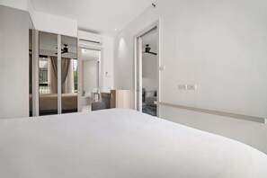 1 bedroom, desk, soundproofing, iron/ironing board - Cassia Residences 1BR A1 Sea side (Choeng Thale)
