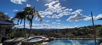 NEW LISTING…Spectacular Fallbrook Custom Estate on 2 acres with incredible views