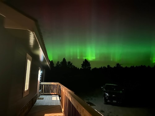 Lewistown Pine View Retreat's Newly-Built Modern Farmhouse