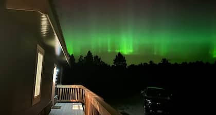 Lewistown Pine View Retreat's Newly-Built Modern Farmhouse