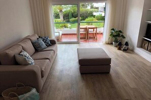 TV, fireplace, computer monitors