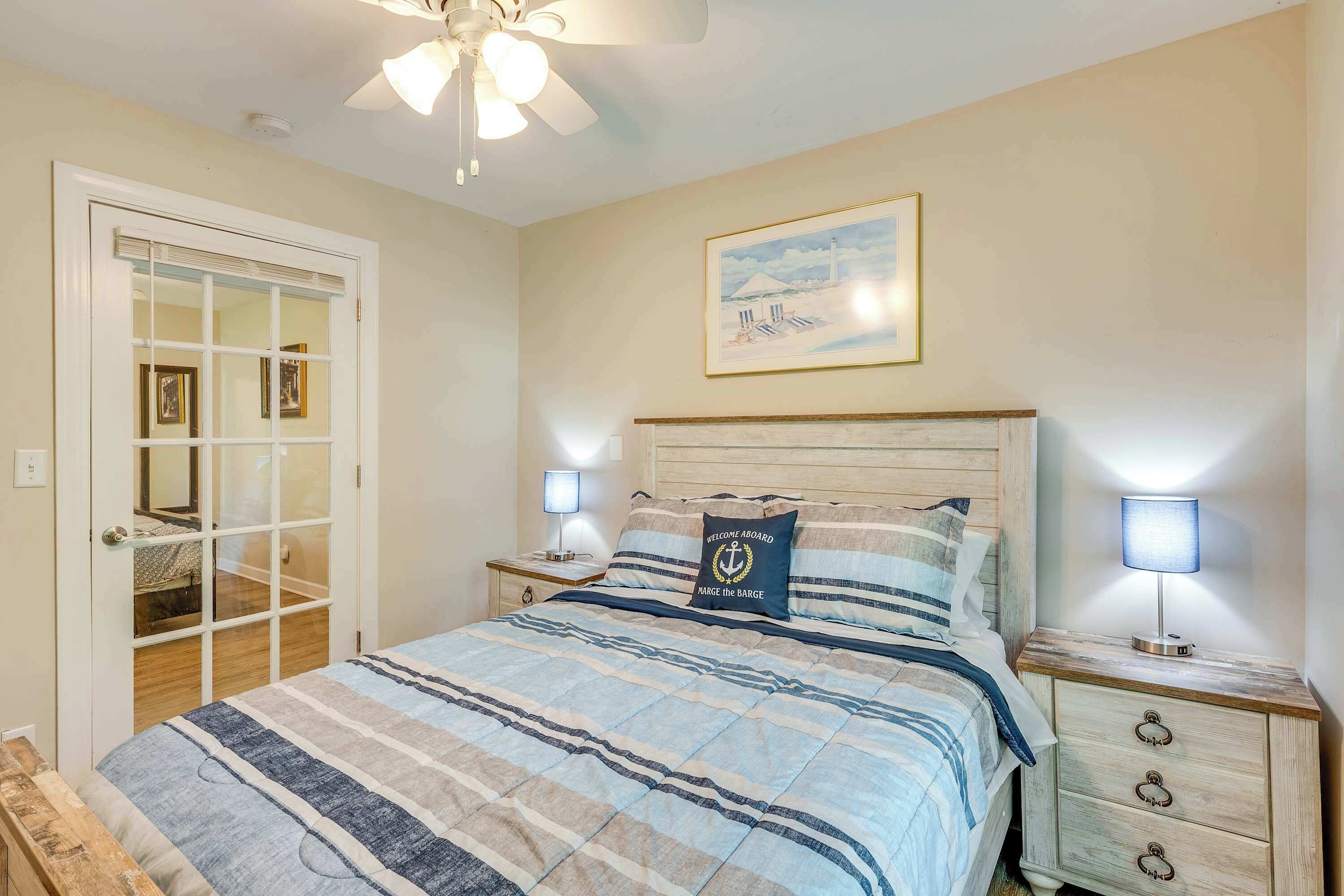 Nhà, nhiều giường, sân hiên, quang cảnh vườn (Lakeview Lodge) | Trang trí khác biệt, trang bị nội thất với thiết kế riêng biệt 