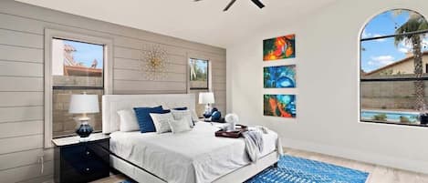 3 dormitorios, tabla de planchar con plancha, wifi y ropa de cama