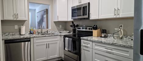 Microwave, dishwasher