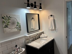 Boblebadekar, hårtørrer, håndklæder, Sæbe