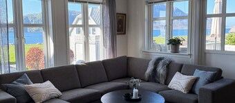 Ålesund: Cozy seaside house in Giske/Norway-panoramic view.
Beautiful scenery