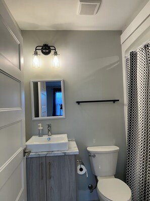Towels, soap, shampoo, toilet paper - Private Master Bedroom w/ Bath (Halifax)