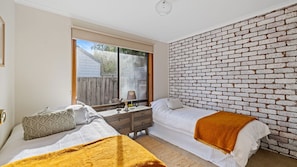 2 bedrooms, iron/ironing board