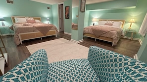3 bedrooms, iron/ironing board, WiFi, bed sheets