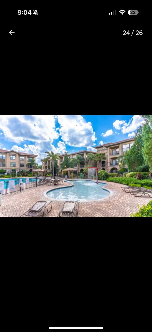 Outdoor pool