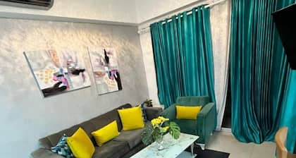 Modern Beach Apartment Pool Balcony 4min Walk to Boca Chica Beach