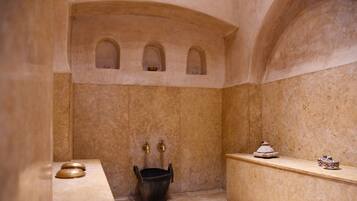 Baño turco/hammam, masajes