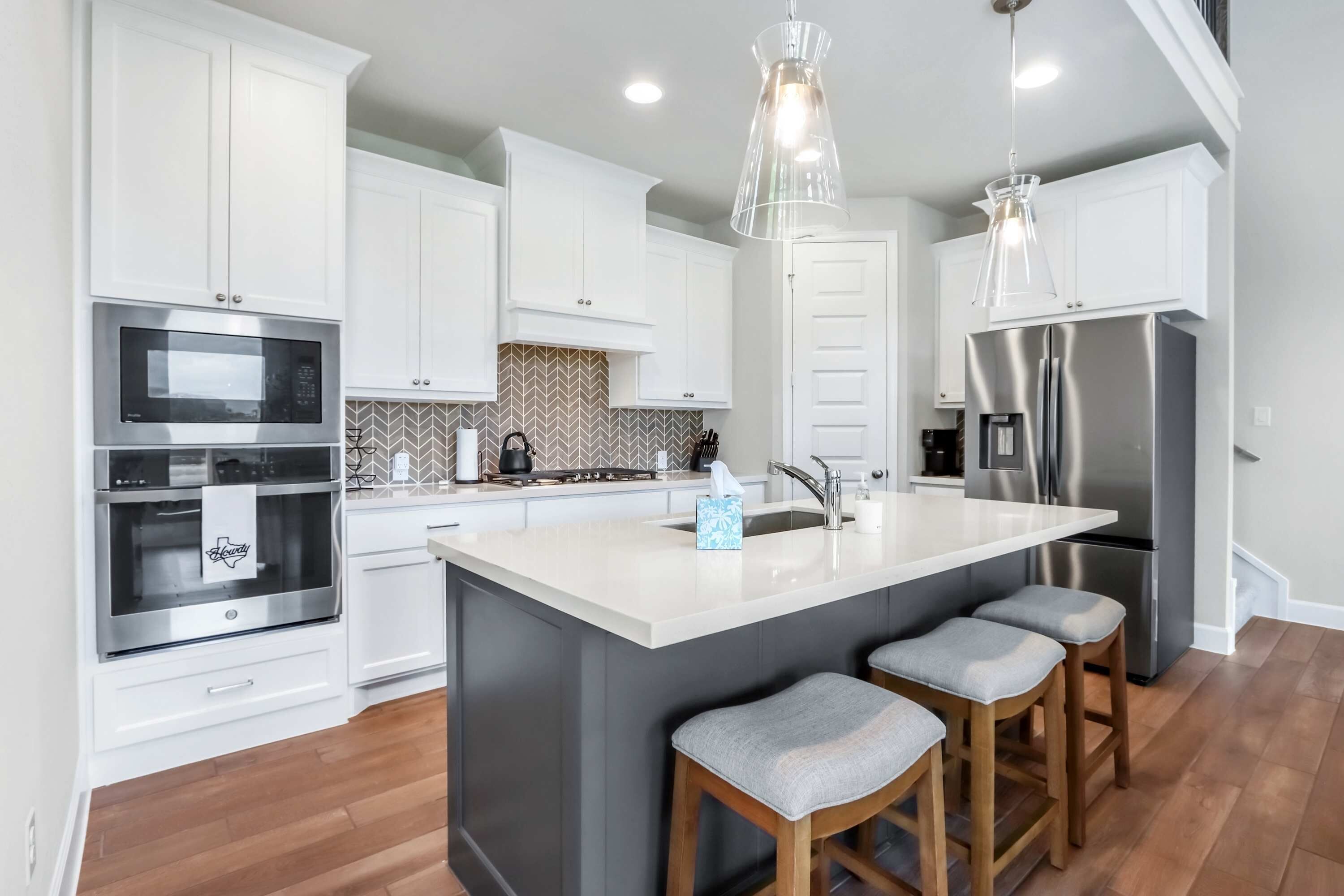 獨棟房屋, 多張床, 庭院, 花園景觀 (Dakota Cottage) | 私人廚房 | 電冰箱、微波爐、烤箱、爐台