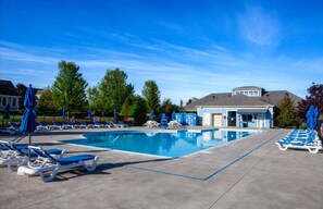 Außenpool, beheizter Pool