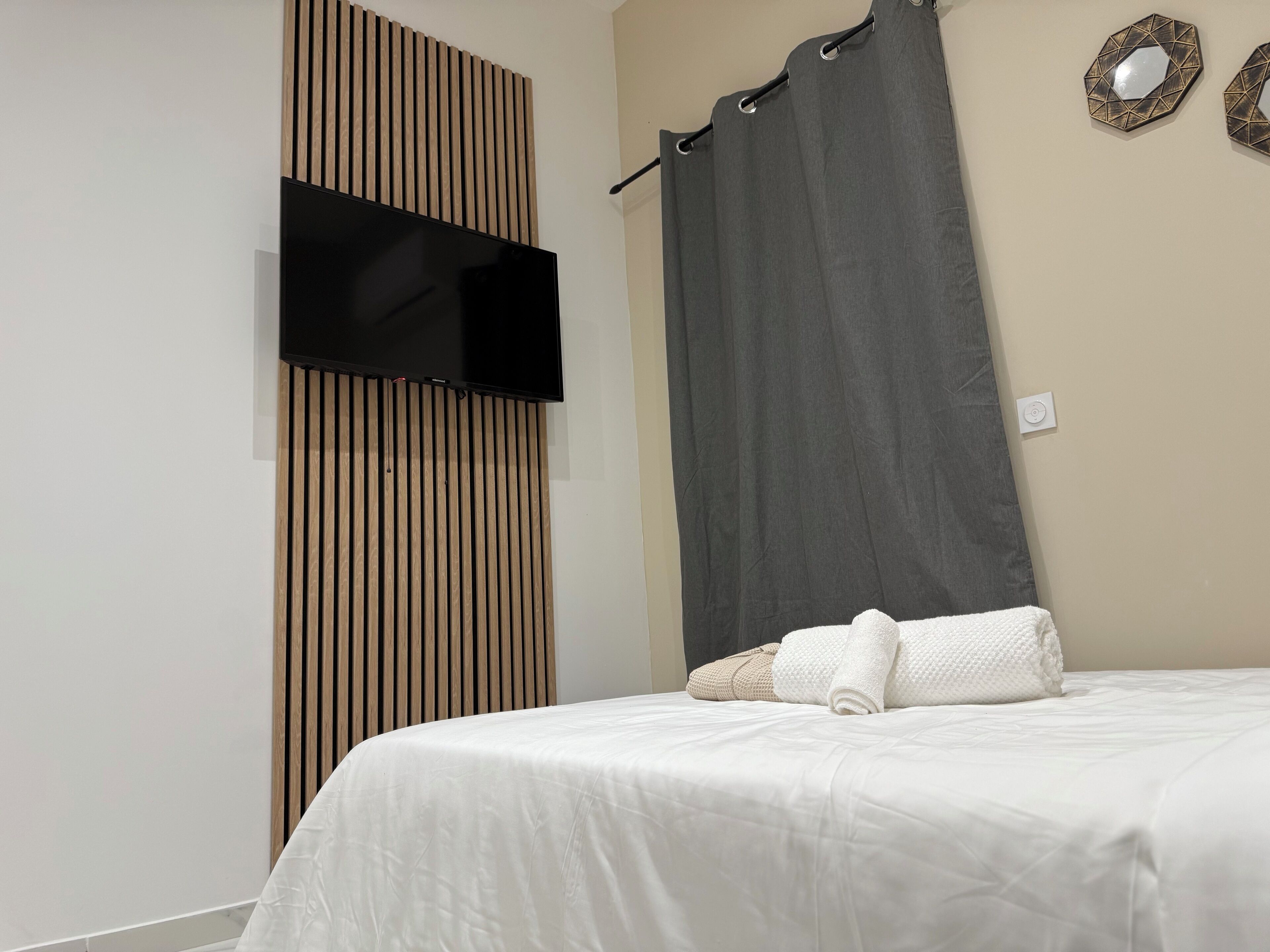 1 chambre, Wi-Fi, draps fournis