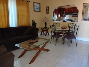 Family Apartment, Garden Area | Living area