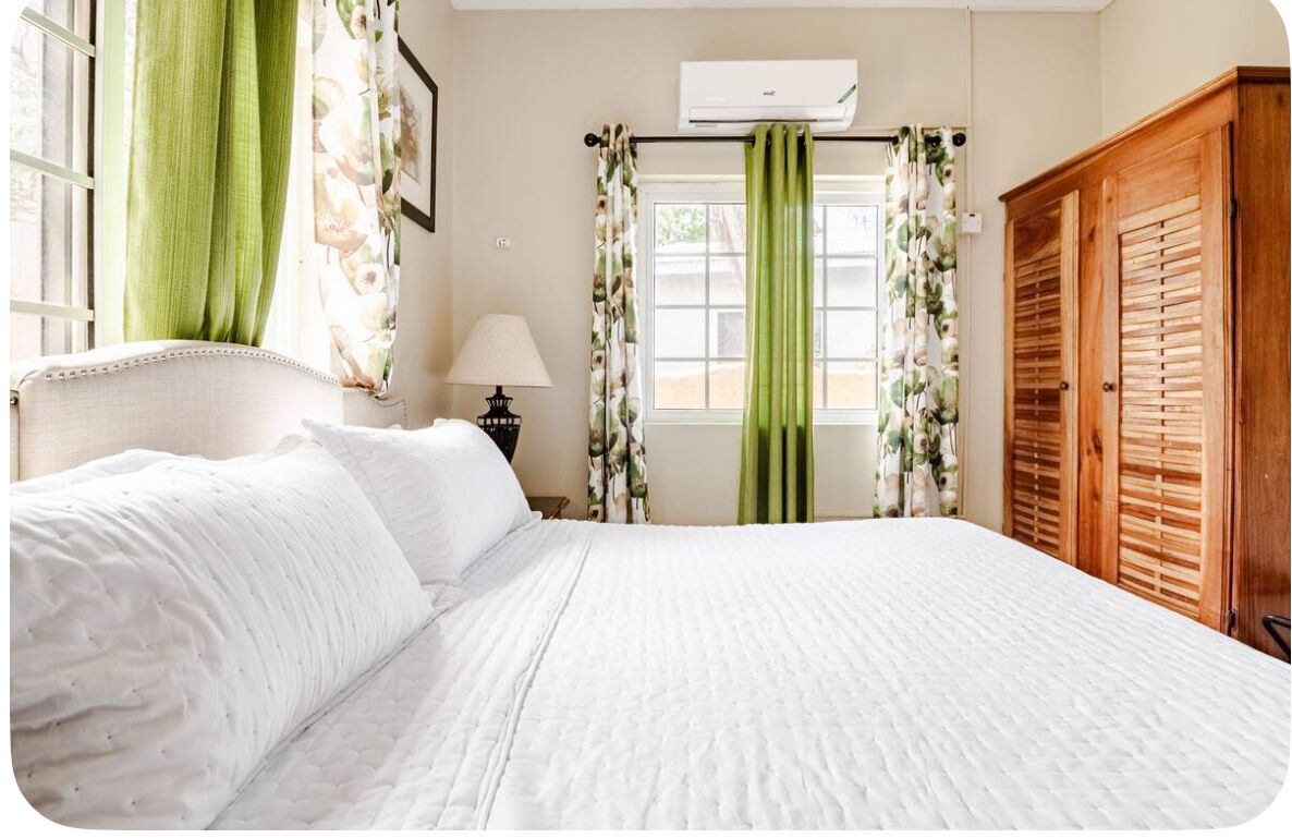 Leilighet, 2 soverom, hageområde | Wi-fi (inkludert)