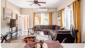 Apartment, 2 Bedrooms, Garden Area | Living area - Brytan villa (Treasure Beach)