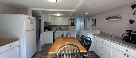 Microwave, oven, stovetop