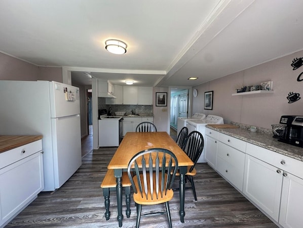Microwave, oven, stovetop