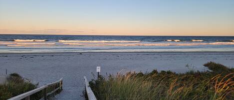 بالقرب من الشاطئ