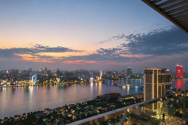 City Apartment, 2 Bedrooms, Balcony, River View | Balcony view