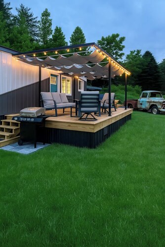 Tiny Tin Haven • Mountain Views + Private Deck