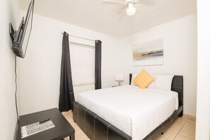 1 室のベッドルーム、アイロン / アイロン台、WiFi、ベッドシーツ